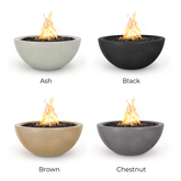 Luna Fire Bowl GFRC Concrete